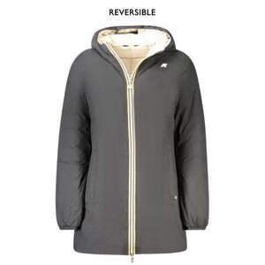 K-WAY Black Polyester Women Women's Jacket